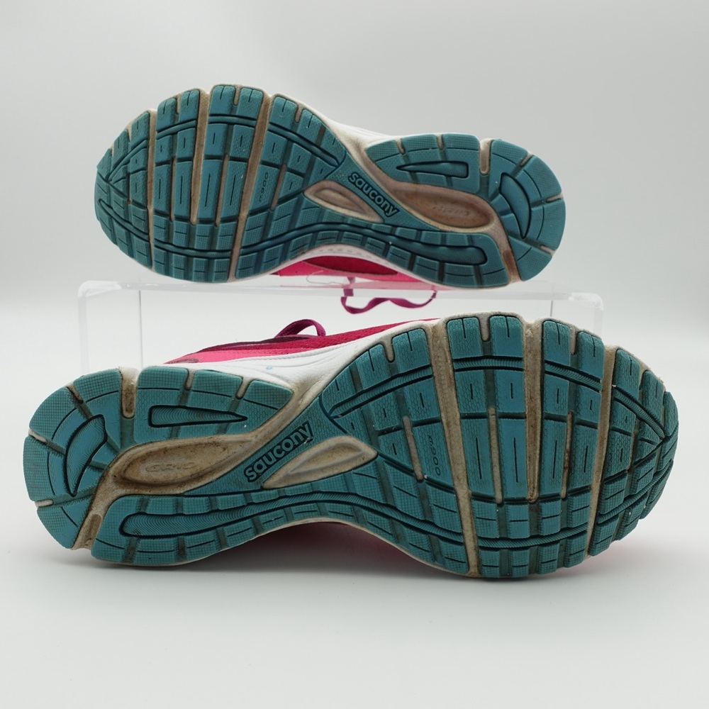 Saucony Women Size 9.5 Pink Shoes Running Walking Sapphire Sneakers Athletic - Picture 7 of 10